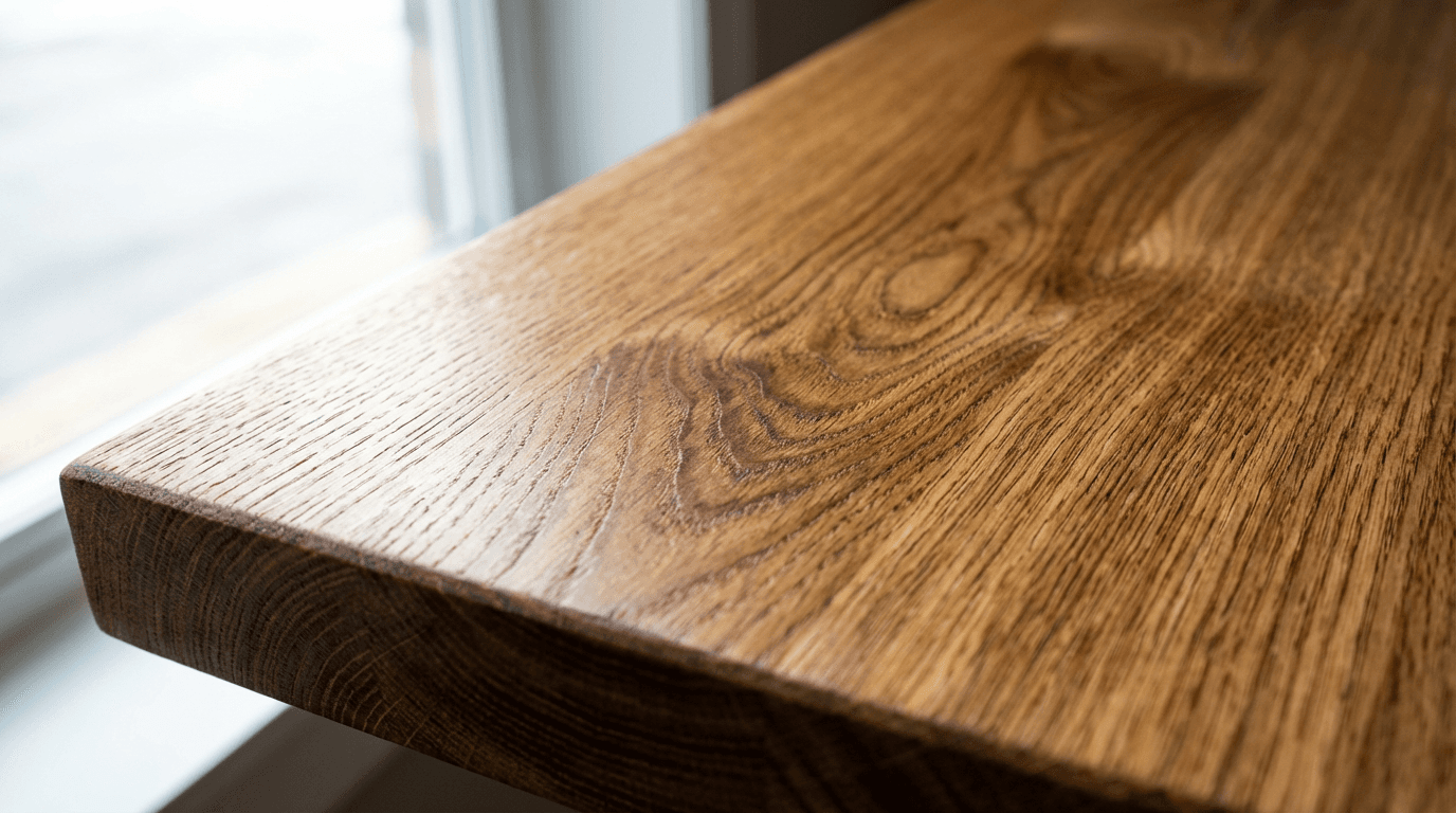 Finition Huile-Cire sur Chêne - Atlas Woodcare